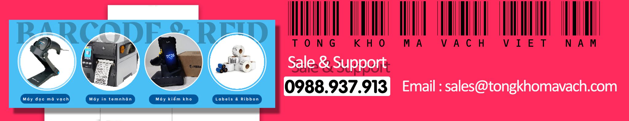 Tổng kho mã vạch Miền Trung